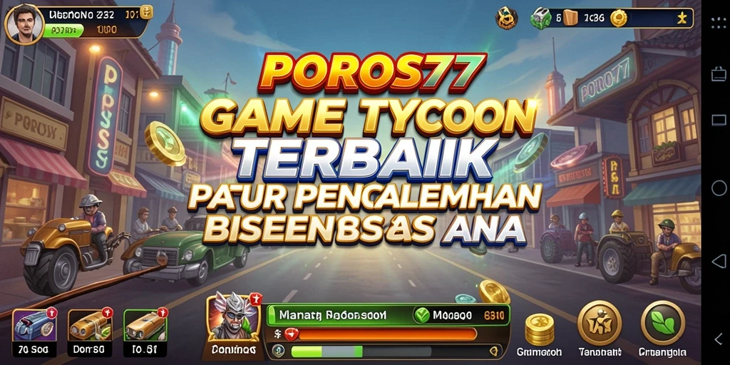 Tampilan gameplay Tycoon yang menarik dan penuh tantangan.